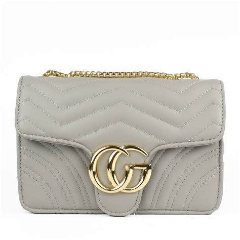 grey gucci bags|grey Gucci marmont bag.